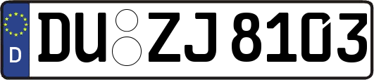 DU-ZJ8103