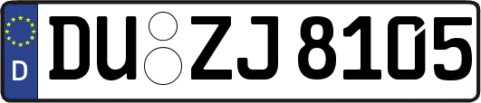 DU-ZJ8105