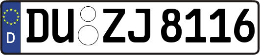 DU-ZJ8116