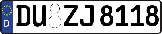 DU-ZJ8118