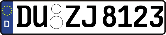 DU-ZJ8123