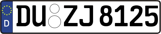 DU-ZJ8125