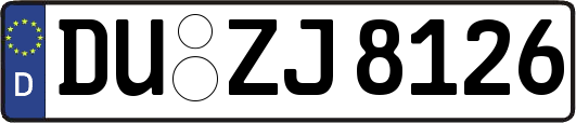 DU-ZJ8126