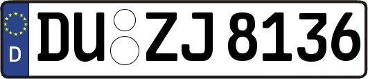 DU-ZJ8136