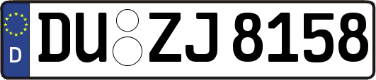 DU-ZJ8158