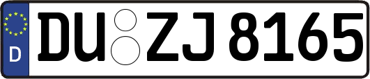 DU-ZJ8165