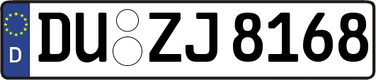 DU-ZJ8168