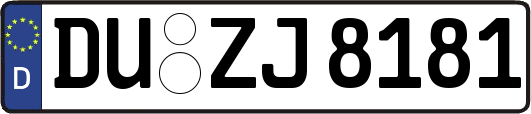 DU-ZJ8181