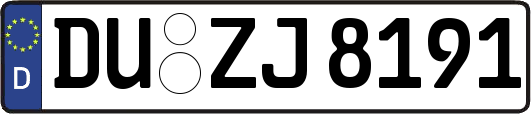 DU-ZJ8191