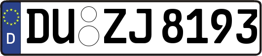 DU-ZJ8193