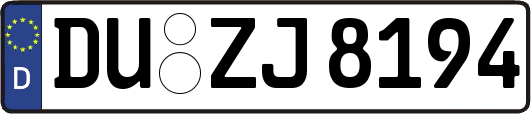 DU-ZJ8194