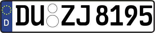DU-ZJ8195