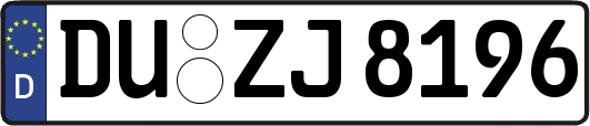 DU-ZJ8196