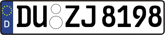 DU-ZJ8198
