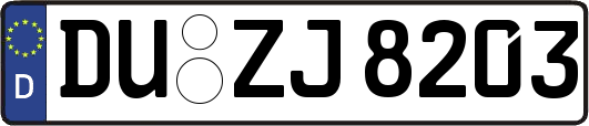 DU-ZJ8203