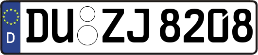 DU-ZJ8208