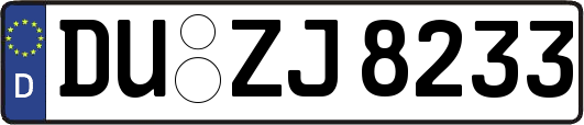 DU-ZJ8233