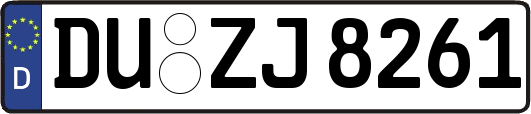 DU-ZJ8261