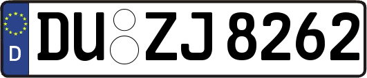 DU-ZJ8262