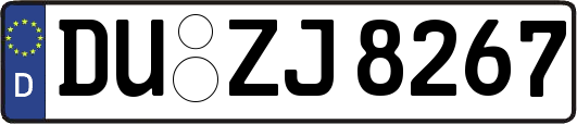 DU-ZJ8267