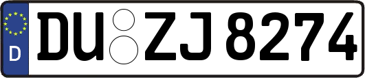 DU-ZJ8274