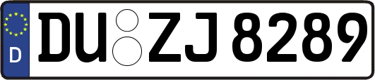 DU-ZJ8289