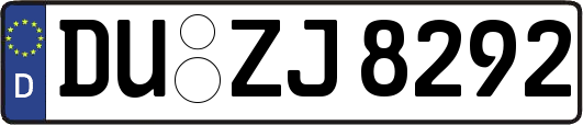 DU-ZJ8292
