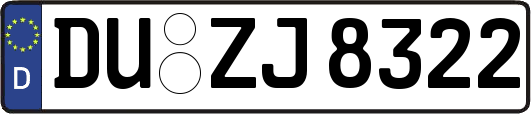 DU-ZJ8322