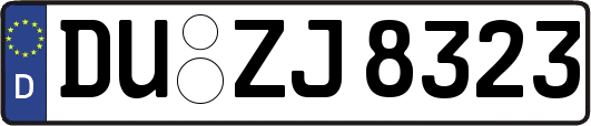 DU-ZJ8323