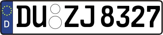 DU-ZJ8327