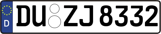 DU-ZJ8332