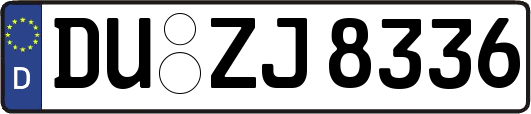 DU-ZJ8336