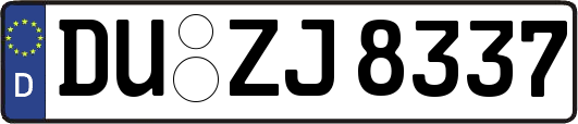 DU-ZJ8337