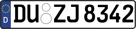 DU-ZJ8342