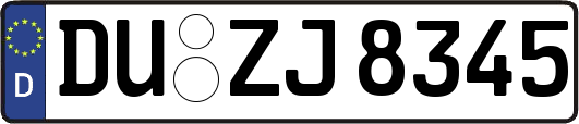 DU-ZJ8345