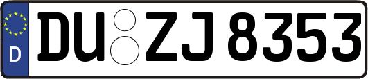 DU-ZJ8353