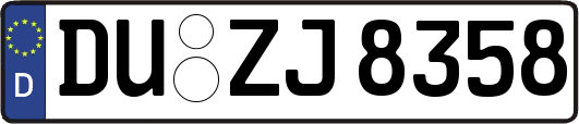 DU-ZJ8358