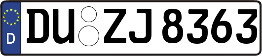 DU-ZJ8363