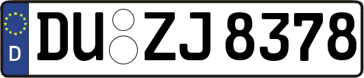DU-ZJ8378