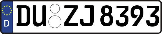 DU-ZJ8393