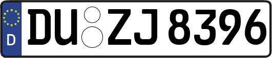 DU-ZJ8396