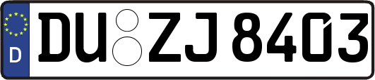 DU-ZJ8403