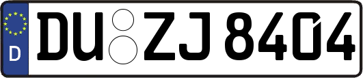 DU-ZJ8404