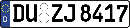 DU-ZJ8417