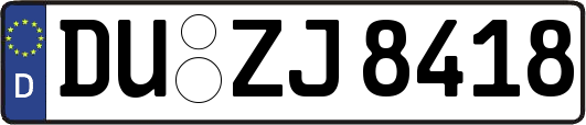 DU-ZJ8418