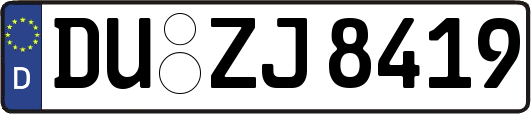 DU-ZJ8419