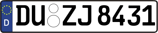 DU-ZJ8431