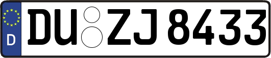 DU-ZJ8433