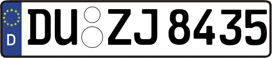 DU-ZJ8435