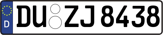 DU-ZJ8438